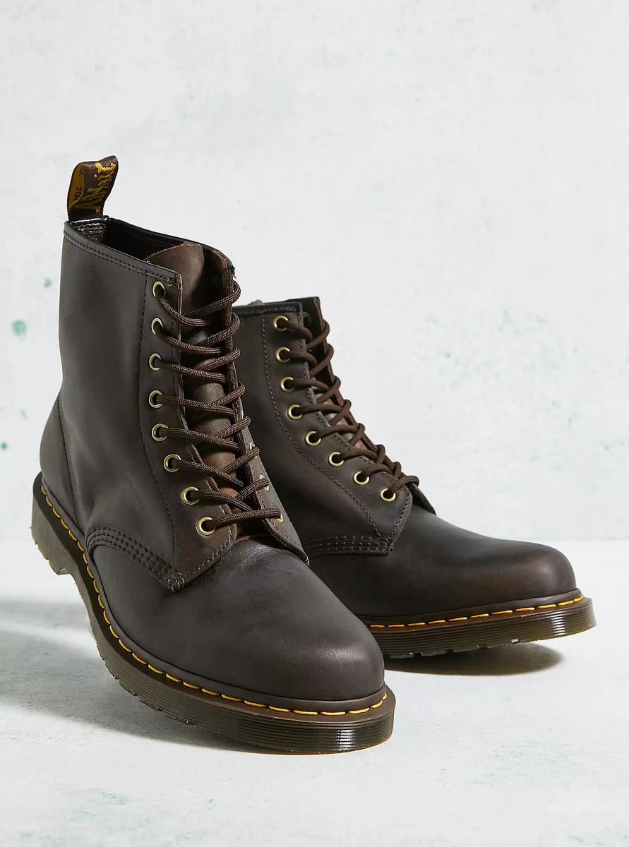 DR. MARTENS 1460 GAUCHO CRAZY HORSE BROWN That Shoe Lady