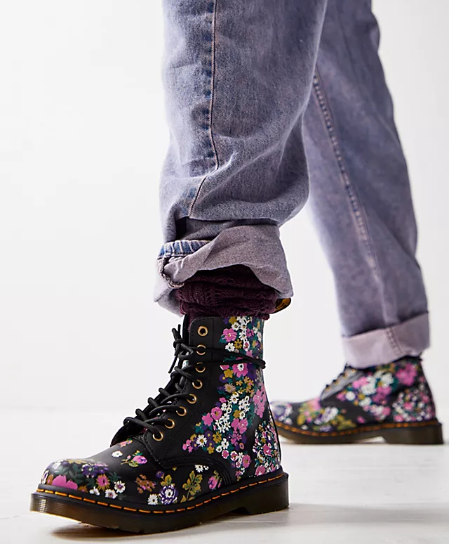 DR. MARTENS 1460 PASCAL VINTAGE FLORAL That Shoe Lady