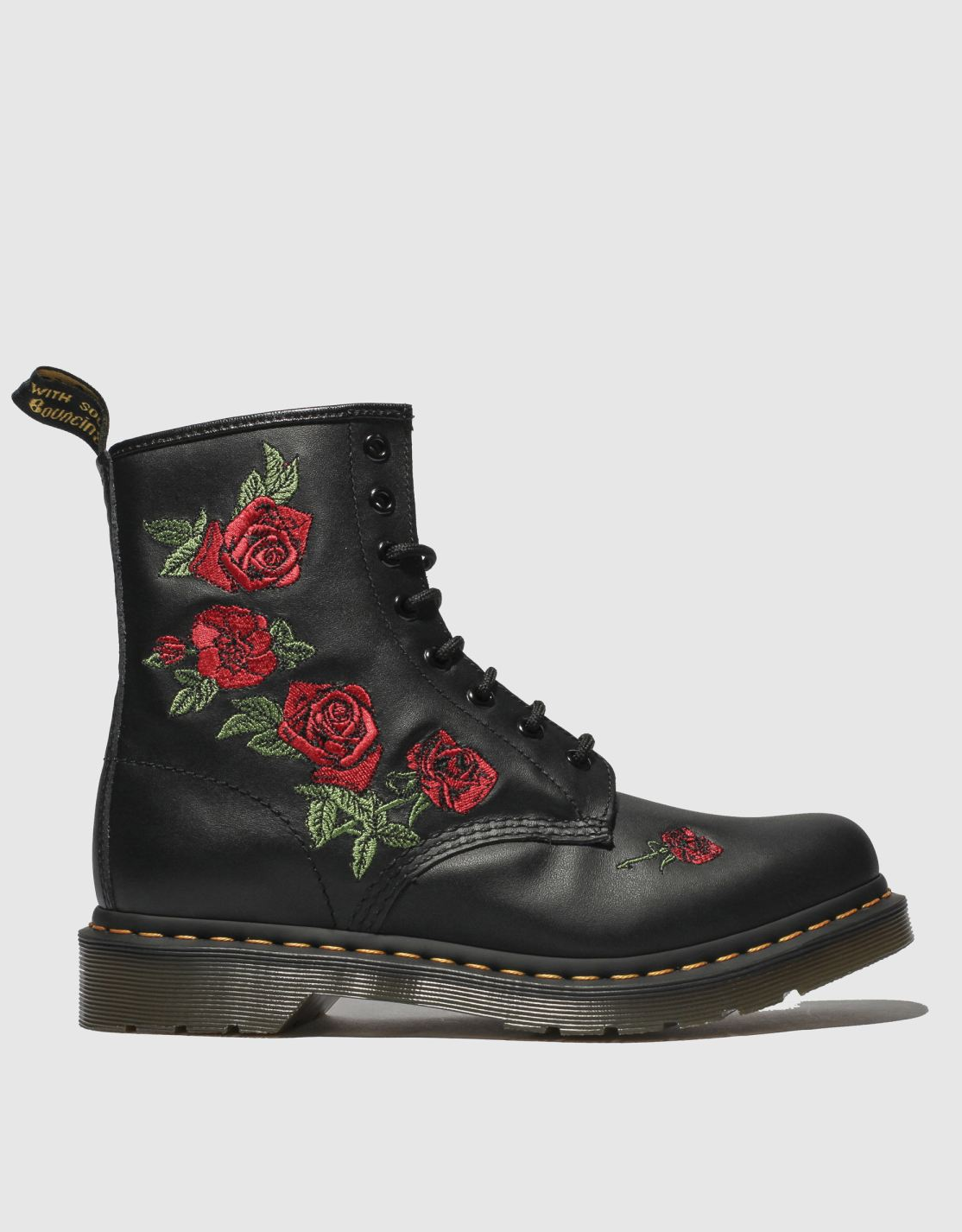 Red dr martens womens shop