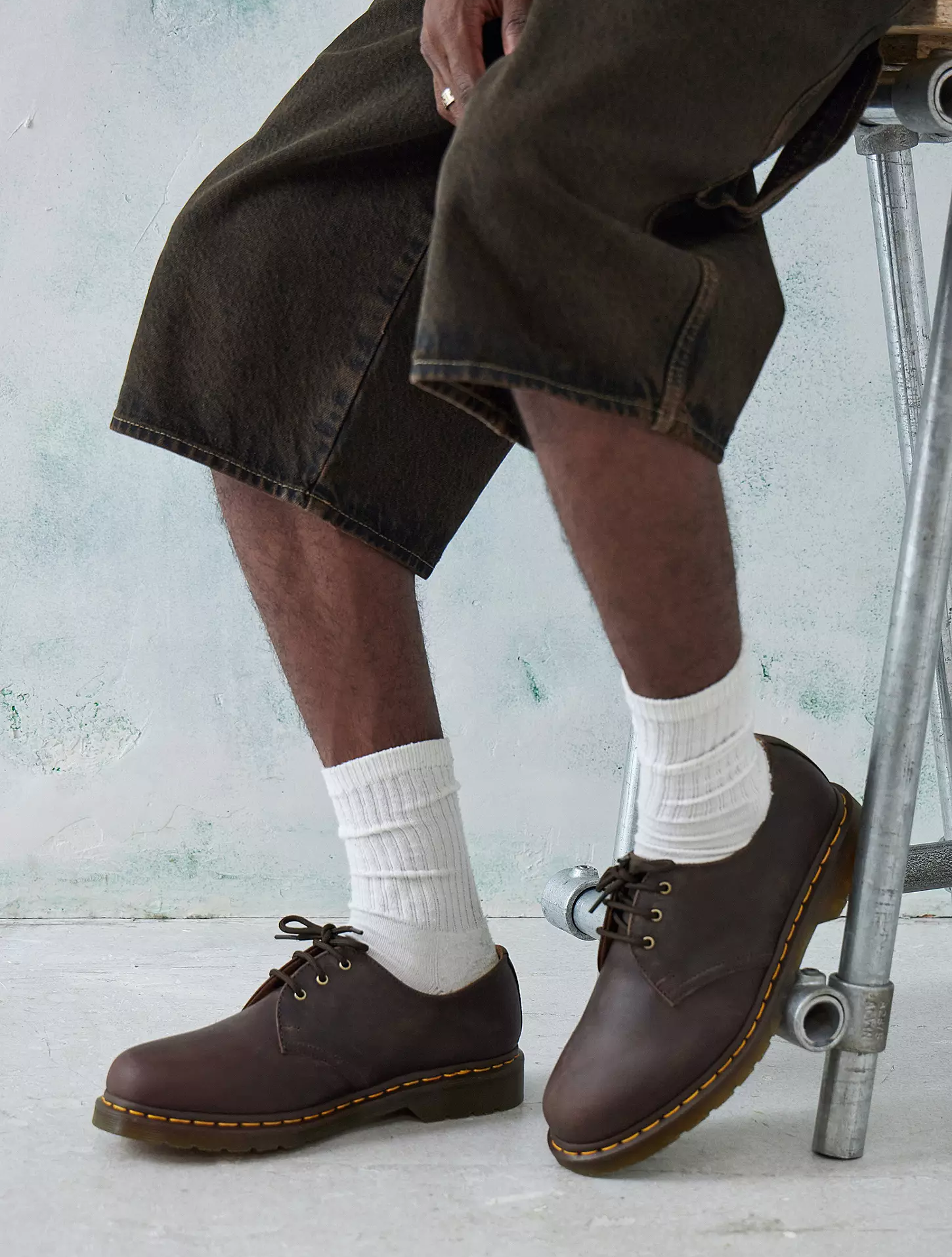 Wear 1461 Crazy Horse MARTENS 1461 AZTEC CRAZY HORSE BROWN – That