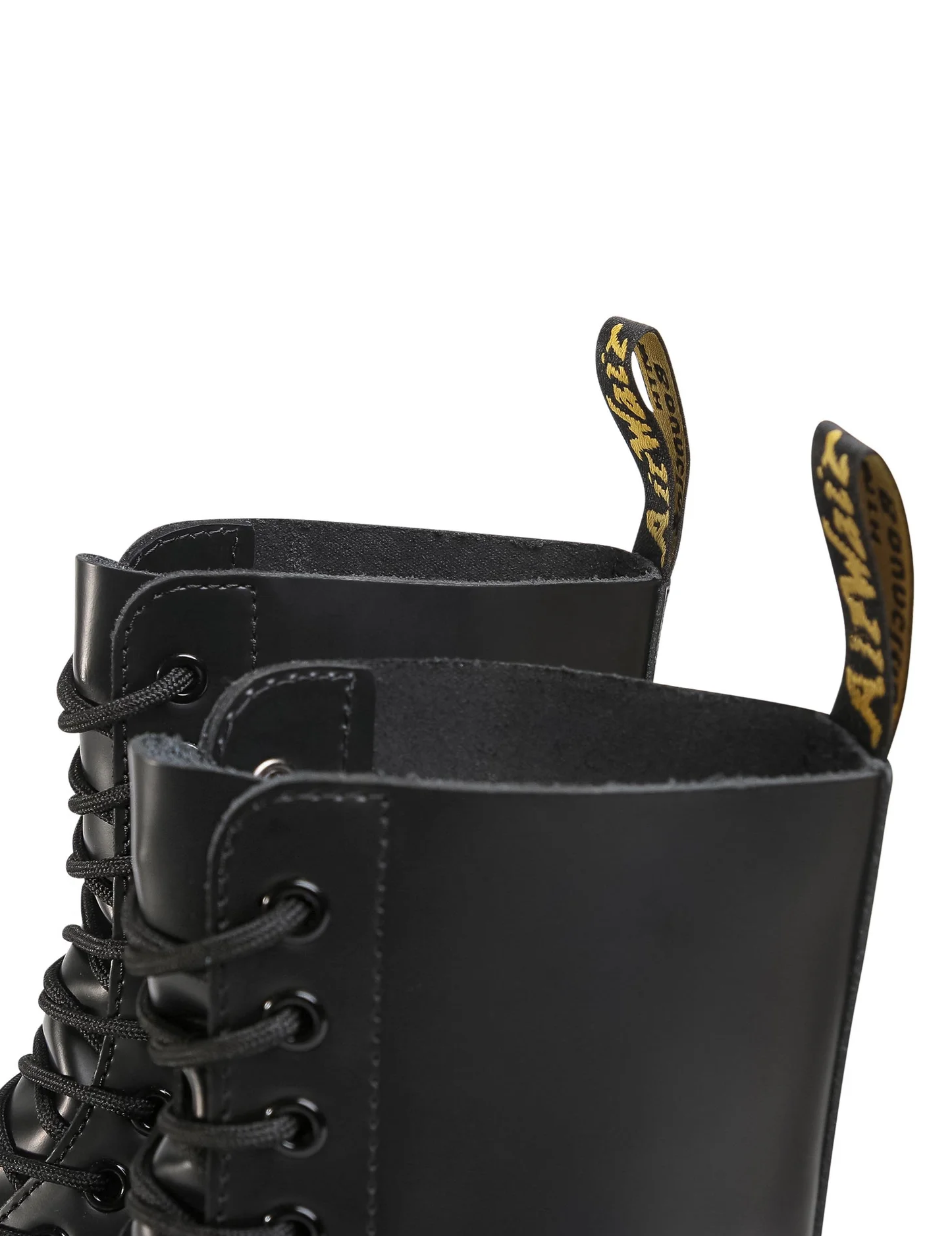 DR. MARTENS 1490 BLACK SMOOTH That Shoe Lady
