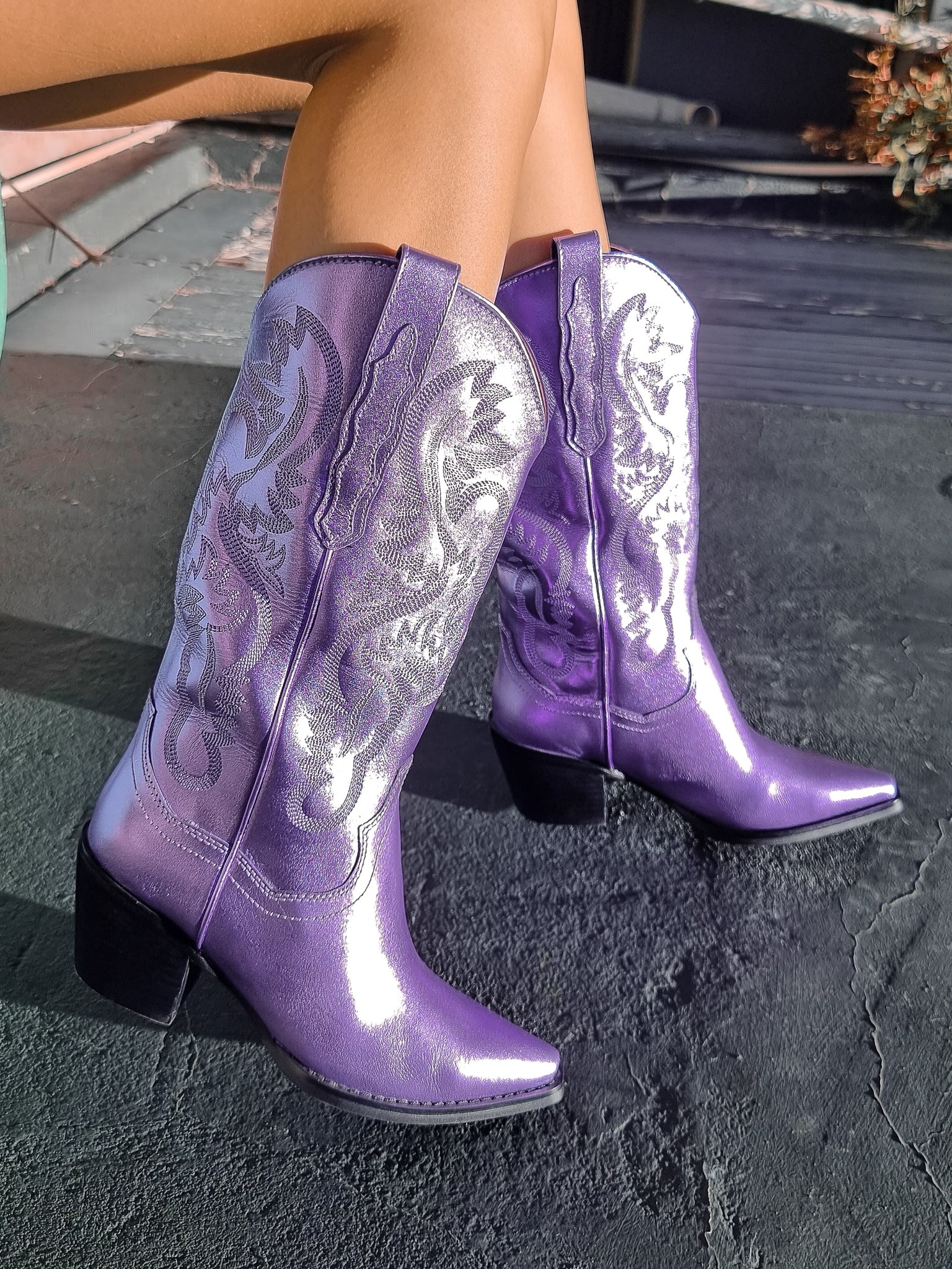 DAGGET PURPLE METALLIC That Shoe Lady
