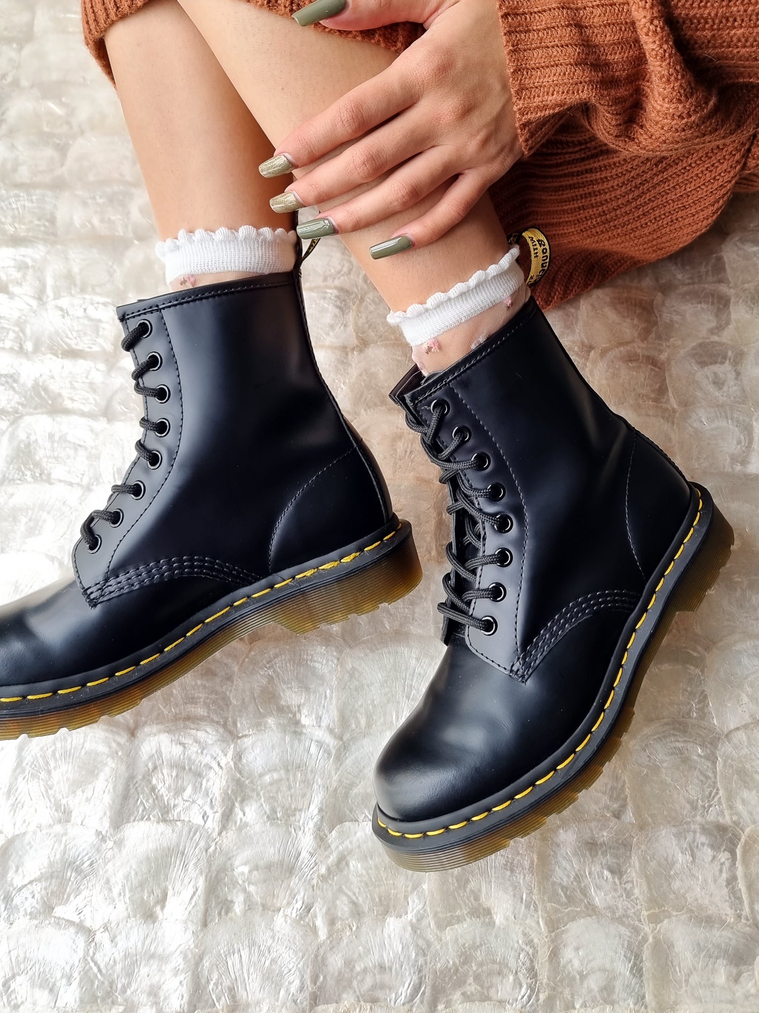 DR. MARTENS 1460 BLACK SMOOTH That Shoe Lady