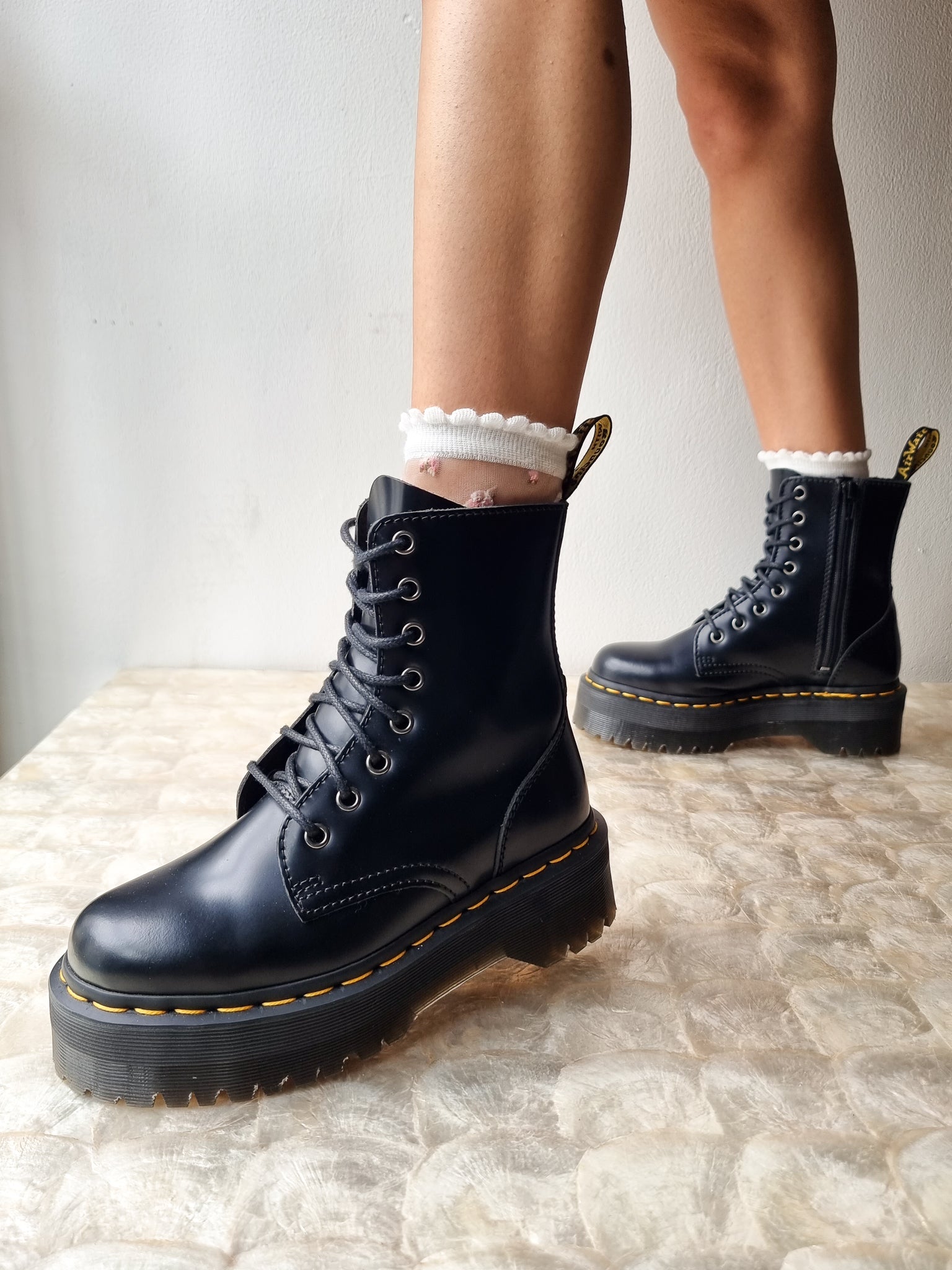 Shoes Plateau Doc Martens Martens Jadon Platform Doc Martens Low