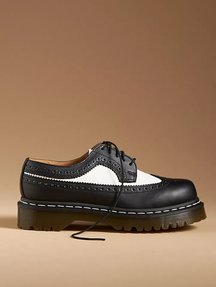 DR. MARTENS 3989 BLACK WHITE That Shoe Lady