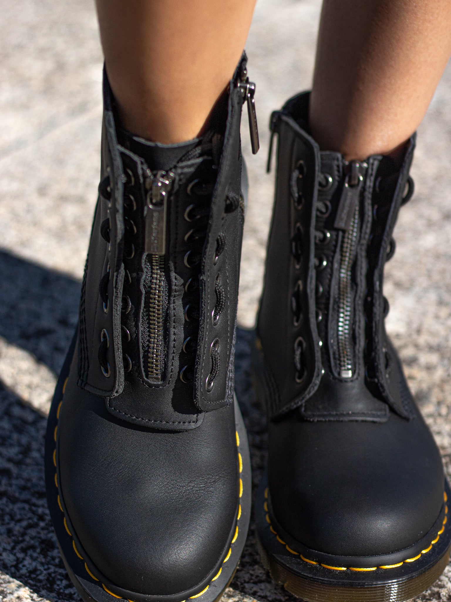 Pascal Dott Martens 101 1460 Pascal Dr Martens Con Zip Centrale