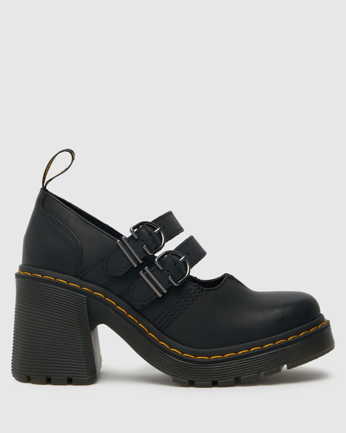 Dr martens buckle shoes online