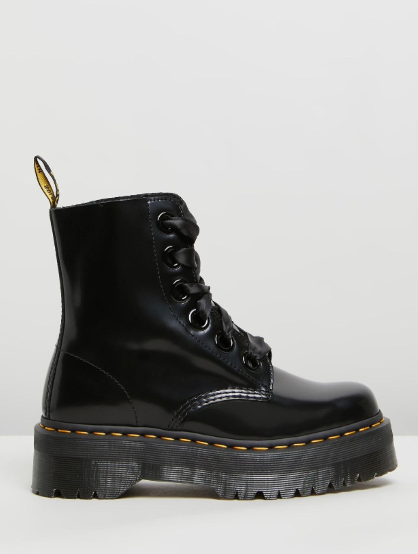 DR. MARTENS MOLLY BLACK BUTTERO That Shoe Lady