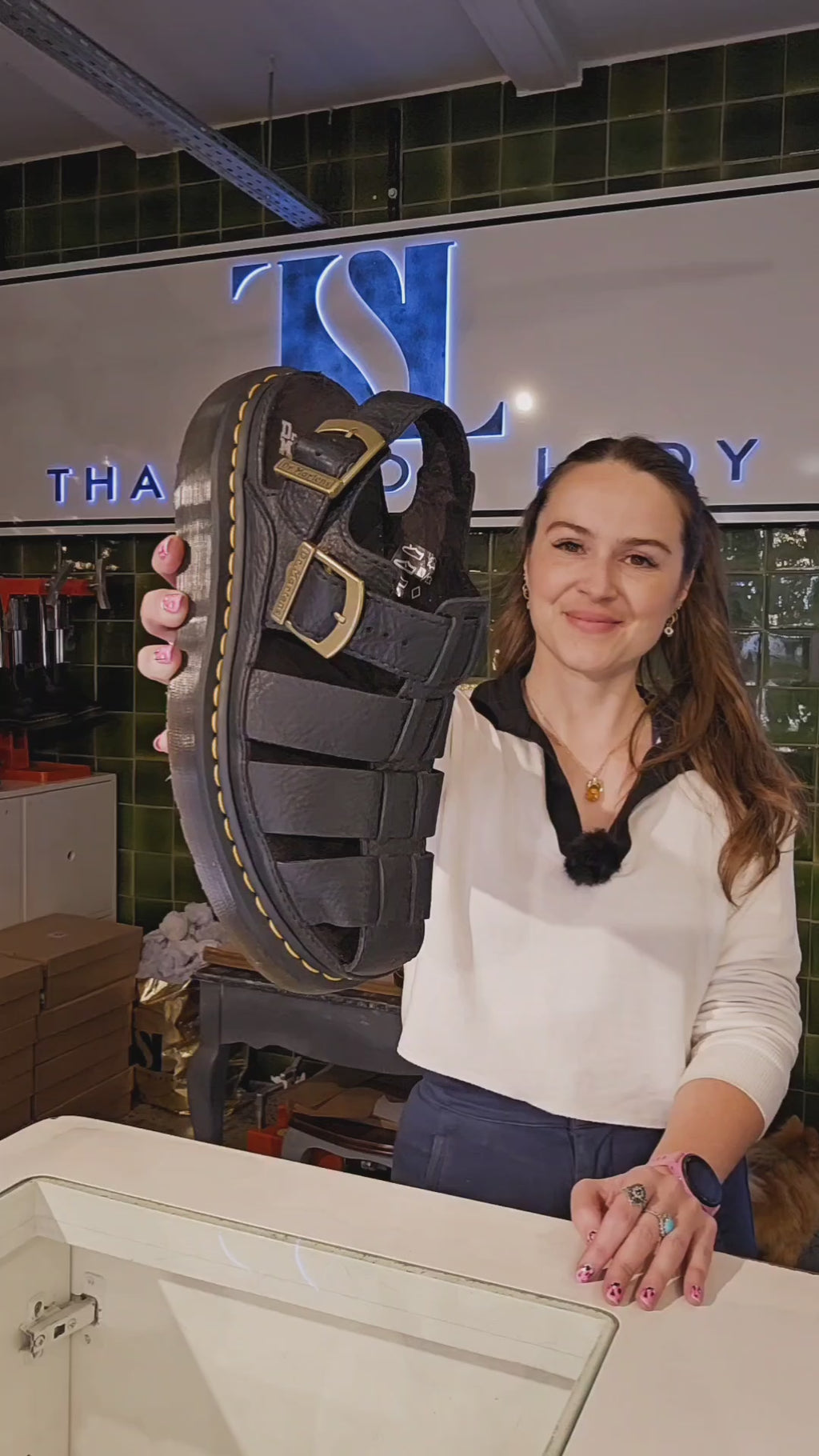 DR. MARTENS WRENLIE BLACK – That Shoe Lady